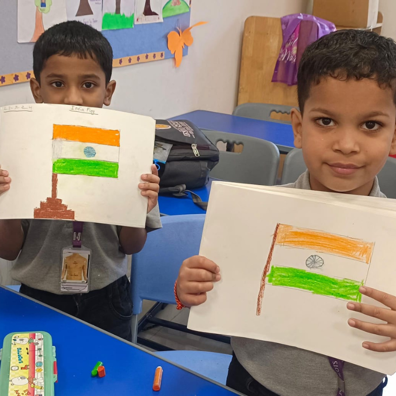 indo-scots-global-thane-Flag Making 24